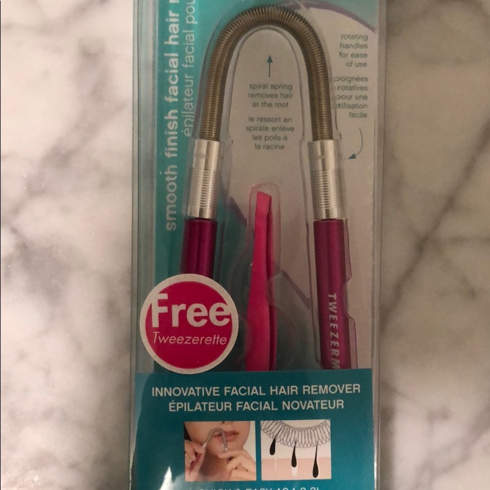 Tweezerman Facial Hair Remover & tweezers NEW